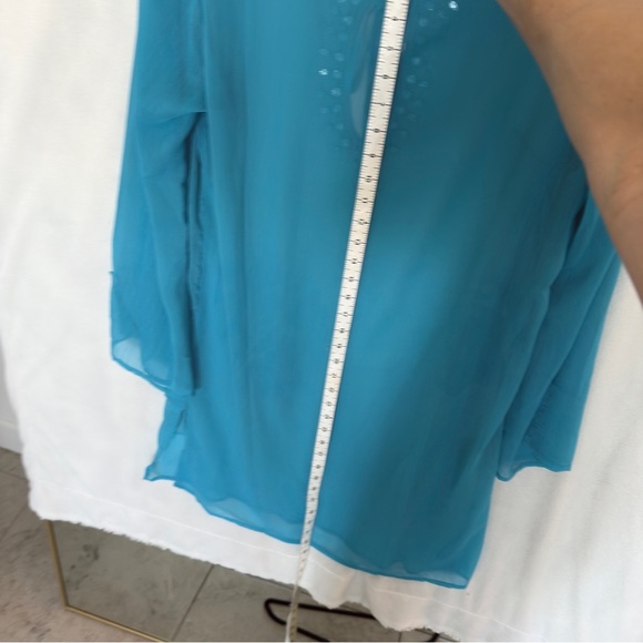 Cover up Tunic Turqouise by SOAKED XL - Picture 14 of 16